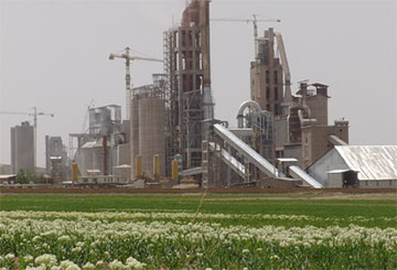 Green Gilan cement plant